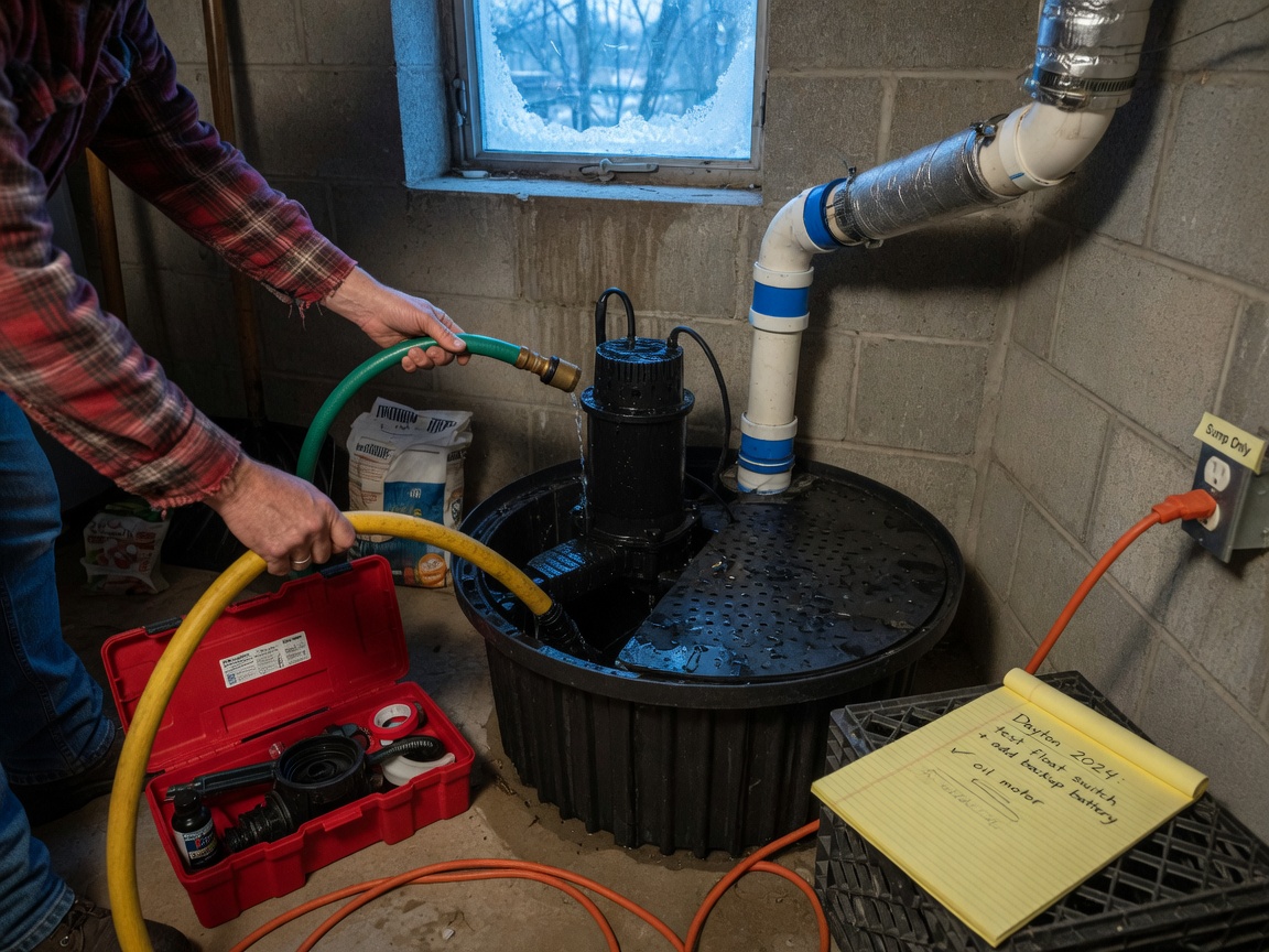 Sump Pump in Oakwood