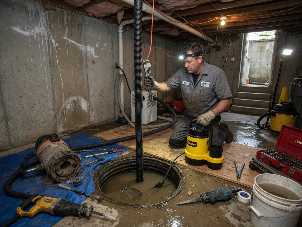 Sump Pump Repair in Kettering, OH 45429